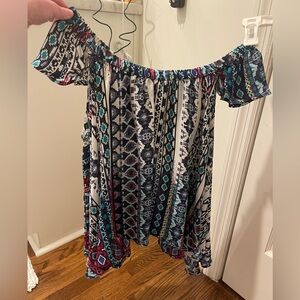 girls Vintage Havana off the shoulder top